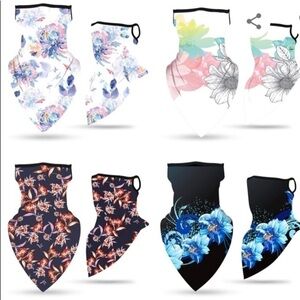 🌸4 NWT NECK GAITER